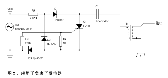 PO111單向可控硅應用